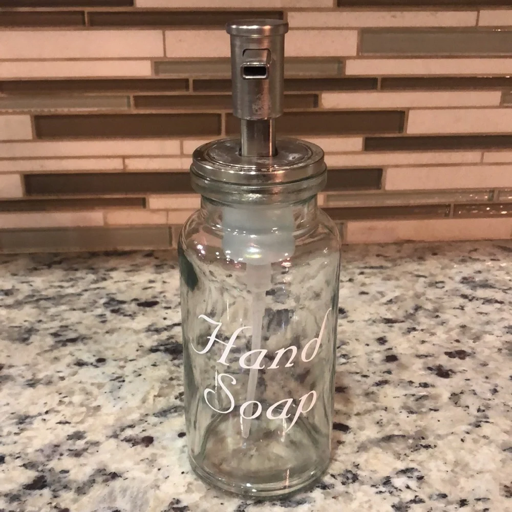 Dishwashing And Hand Soap Pump Dispenser Holder Decor Kitchen Set of 2?